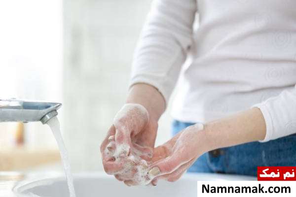شستشوی دست برای جلوگیری از کرونا