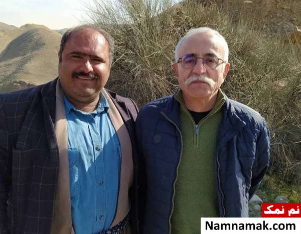 کاظم نوربخش در کنار عبدالله اسکندری