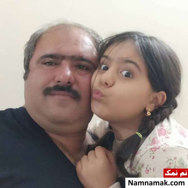 کاظم نوربخش و دخترش نازنین زهرا
