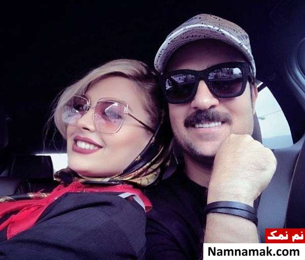 احمد مهرانفر و همسرش احمد مهرانفر و همسرش مونا فائزپور