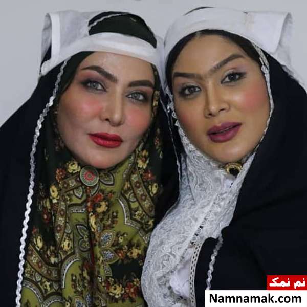 بیوگرافی زهرا جهرمی و همسرش میثم آهنگری و دخترش هلیا آهنگری زهرا جهرمی و فقیه سلطانی در یک نمایش