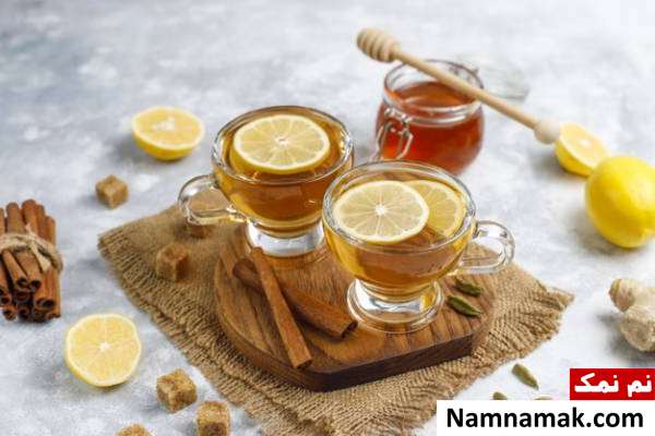 چای لیمو طرز تهیه چای لیمو