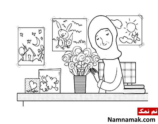 بهترین نقاشی برای روز معلم بهترین نقاشی کودکان برای روز معلم
