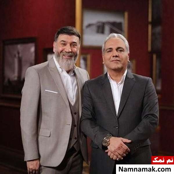 مهران مدیری و علی انصاریان در دورهمی