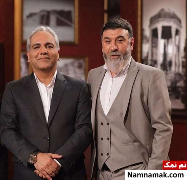 مهران مدیری و علی انصاریان در دورهمی