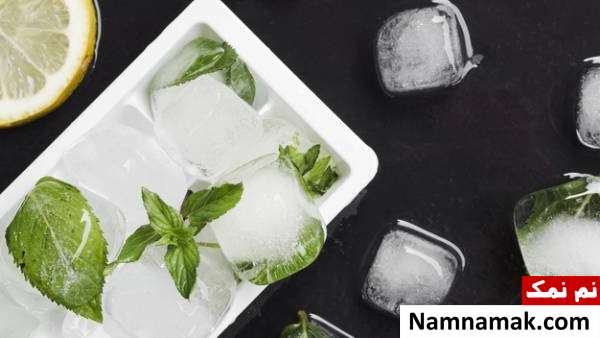 ماسک یخ نعناع دستور تهیه ماسک یخی نعناع و جعفری