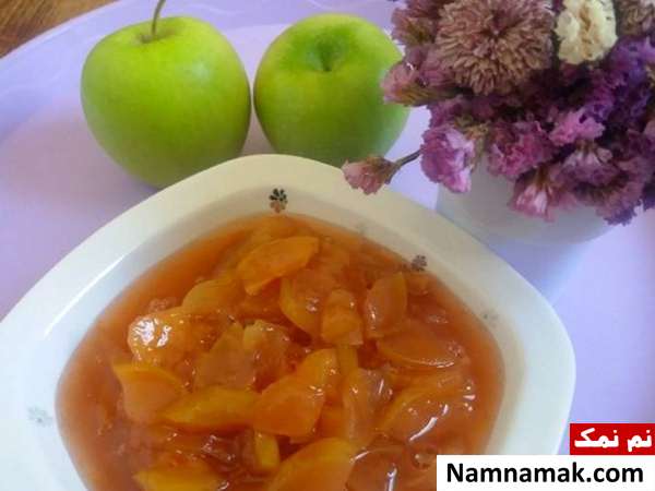 طبع مربای سیب مرباهای با طبع سرد