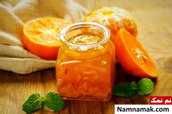 مربای پرتغال طبع مربای هویج ، گیلاس و پرتغال
