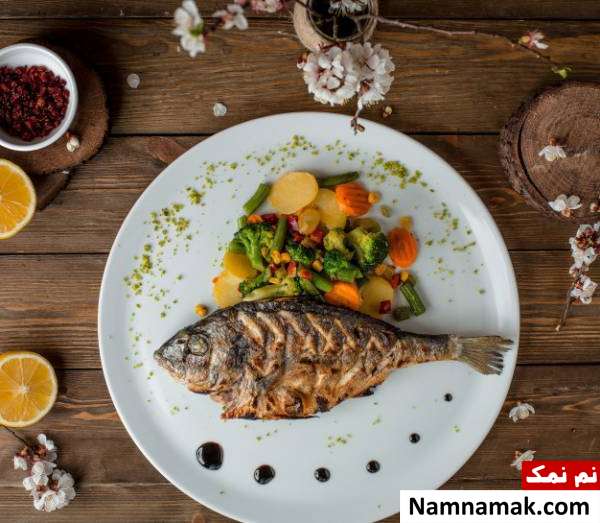 نارنج با ماهی با ماهی چی بخوریم