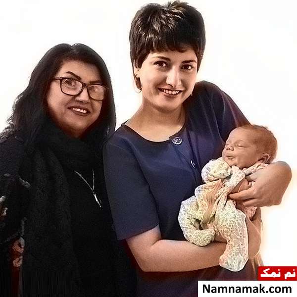 طناز خامه و مادرش و برادرزاده اش