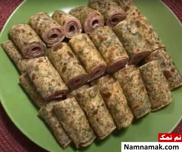 طرز تهیه فینگرفود رول کالباس