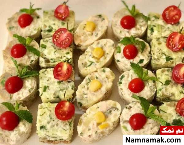 طرز تهیه فینگرفود الویه