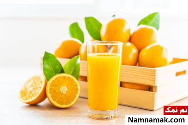 خواص و ویتامین های آب پرتقال