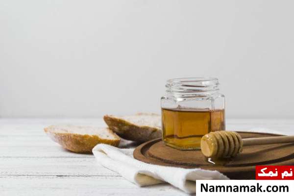 عسل از بین بردن سلول های مرده پوست