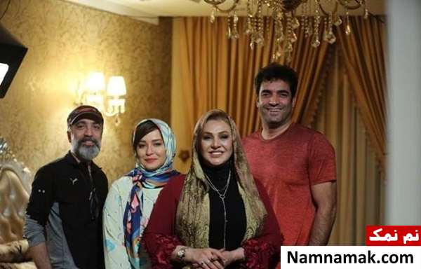 بازیگران سریال دل مهراوه شریفی نیا و نسرین مقانلو در سریال دل