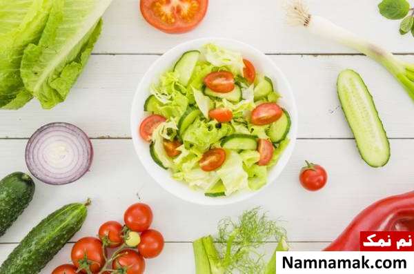 طرز تهیه سالاد کاهو طرز تهیه انواع سالادهای رژیمی