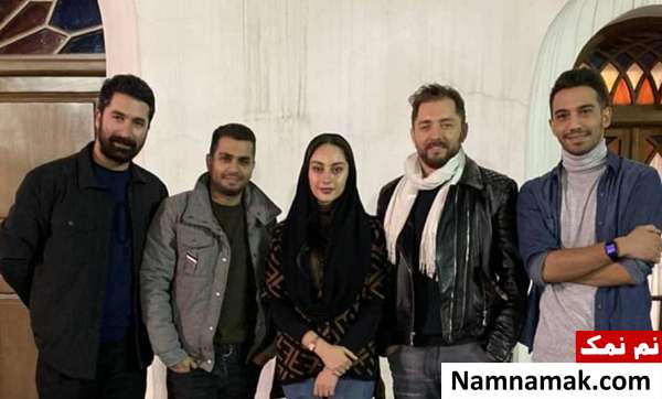 بازیگران فیلم گربه سیاه در کنار بهرام رادان و کریم امینی