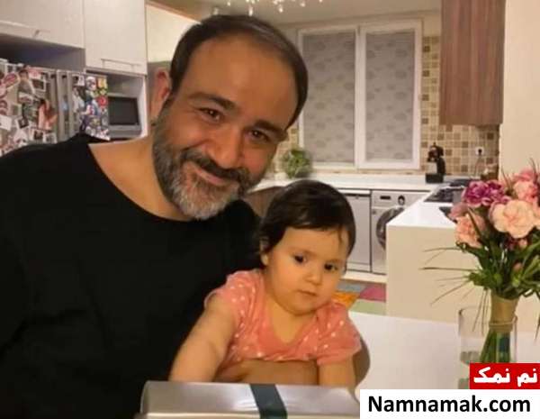 مهران غفوریان و دخترش مهران غفوریان و دخترش هانا