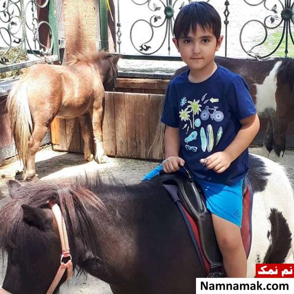 عکس خانوادگی سپیده خداوردی با همسر و فرزندانش پسر سپیده خداوردی