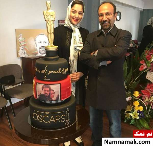 مارال بنی آدم و اصغر فرهادی مارال بنی آدم و اصغر فرهادی در جشن اسکار فروشنده