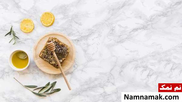 دکوپاژ مو با روغن زیتون و عسل