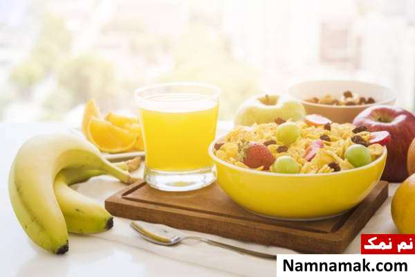 نمونه ای از رژیم غذایی داش