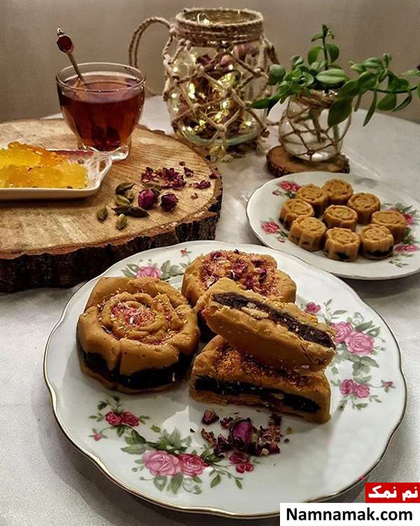 دستور پخت رنگینک خرما