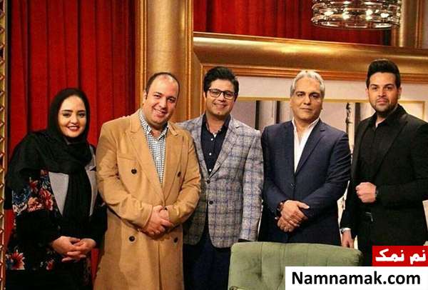 نرگس محمدی و همسرش علی اوجی در دورهمی