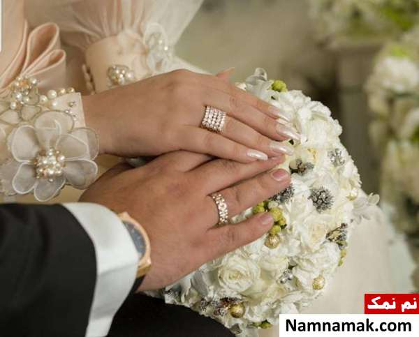 حلقه ازدواج الهام حمیدی حلقه ازدواج الهام حمیدی و همسرش