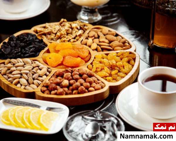 میان وعده برای سوخت و ساز بدن