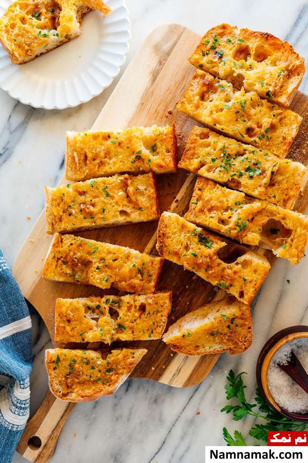 طرز تهیه نان سیر