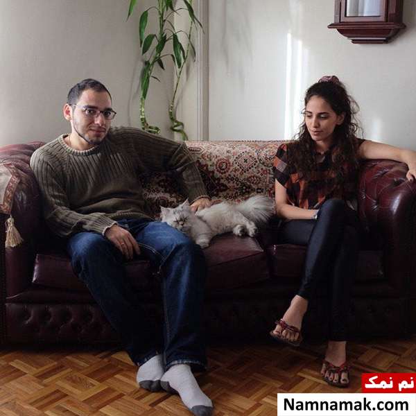 فرحناز اسپد و همسرش بهنود نورپناه