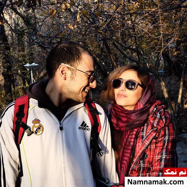 فرحناز اسپد و همسرش بهنود نورپناه