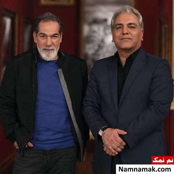 سعید سهیلی و مهران مدیری در دورهمی سعید سهیلی و مهران مدیری در دورهمی