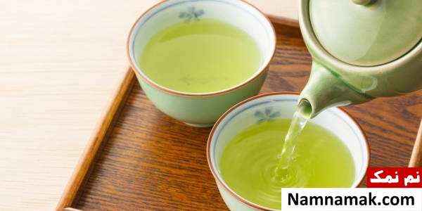 چای سبز و لیمو برای پوست چای سبز مفید برای جوانسازی چهره
