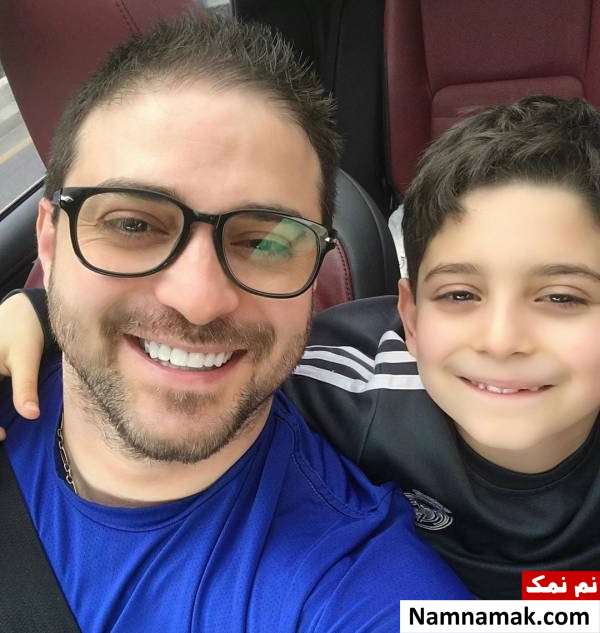 بابک جهانبخش و پسرش آرتا