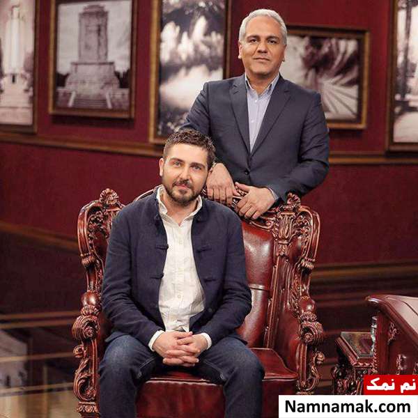 محمدرضا غفاری و مهران مدیری محمدرضا غفاری مهمان دورهمی