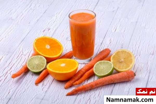استفاده از آب هویج برای لاغری