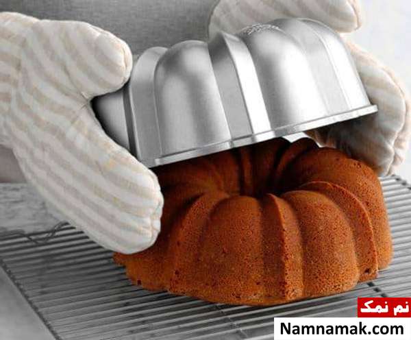 طرز جدا کردن کیک از قالب