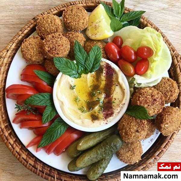 مزه خوشمزه فلافل با نکات اصلی