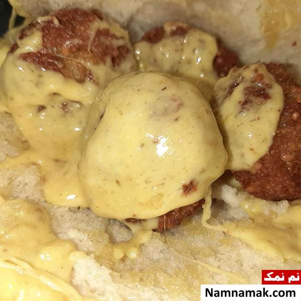 فلافل پنیری طرز تهیه فلافل پنیری