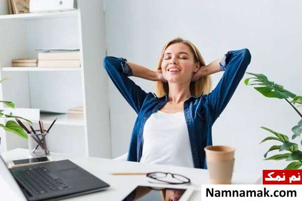اتاق کار منزل استراحت در اتاق کار منزل