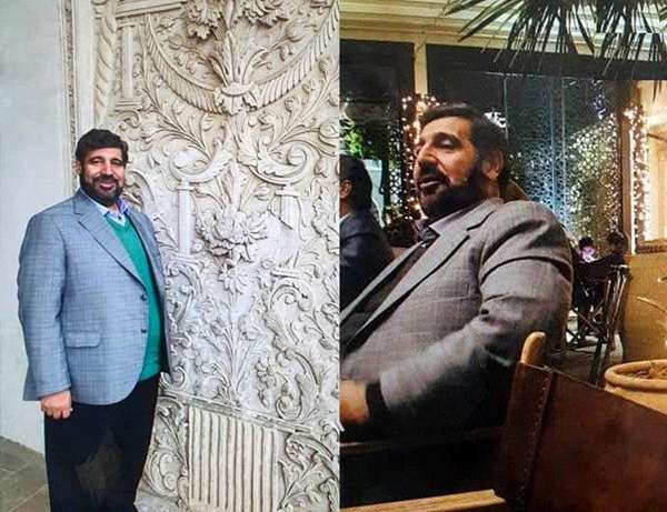 زندگینامه قاضی غلامرضا منصوری و همسرش عکسهای قاضی غلامرضا منصوری در خارج از کشور