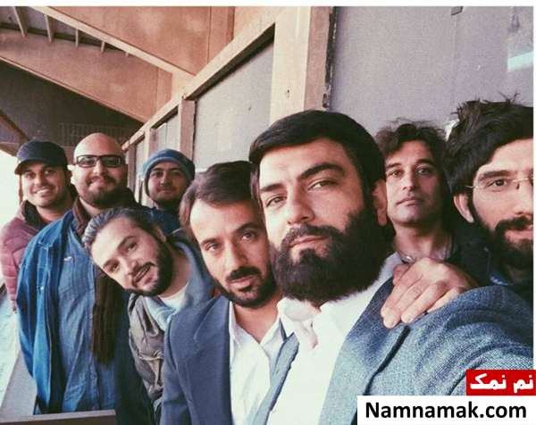 مهدی پاکدل گریم مهدی پاکدل در ماجرای نیمروز