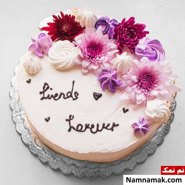 تزیین کیک تولد ایده تزیین کیک تولد به شکل گل