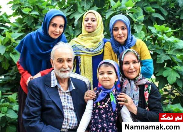 عکسی از بازیگران سریال دخترم نرگس