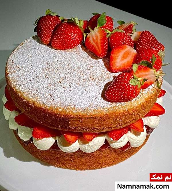 دستور تهیه کیک ساده بدون فر