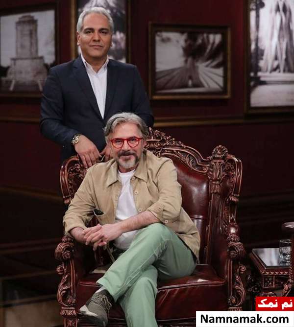 مهران مدیری و امیرحسین قهرایی مهران مدیری و امیرحسین قهرایی در دورهمی