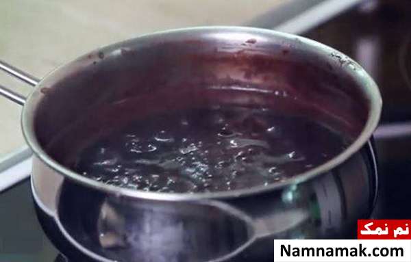 کیک یخچالی دستور تهیه کیک یخچالی شکلاتی