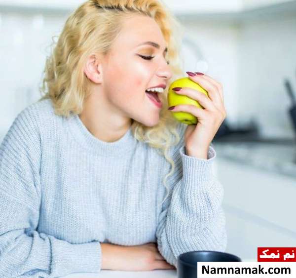 خوردن سیب میوه و غذا برای خوب شدن زخم